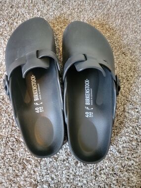 Birkenstock Black EVA Clogs